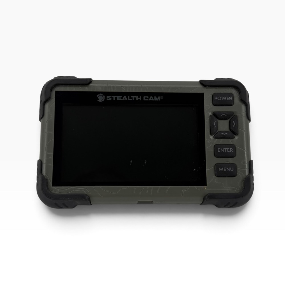 Stealth Cam STC-CRV43XHD Digital SD Card Viewer 4.3in HD Screen Trail Cam Green